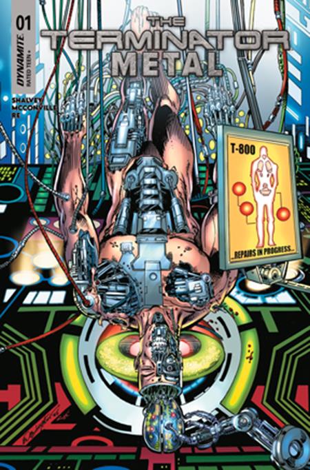 Terminator Metal #1  E Bob Layton Foil Var