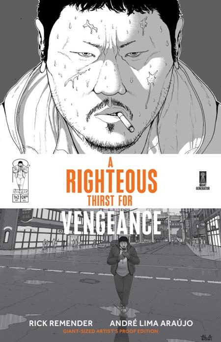 Righteous Thirst For Vengeance Giant Sized Artists Proof Edition - Comics - Image - Pop Weasel