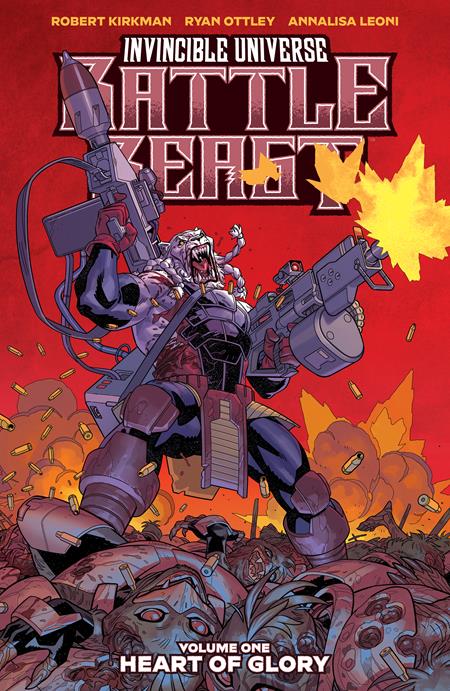 Invincible Universe Battle Beast  | TPB Vol 01 Direct Market Exclusive Ryan Ottley & Annalisa Leoni - Graphic Novels - Image - Pop Weasel