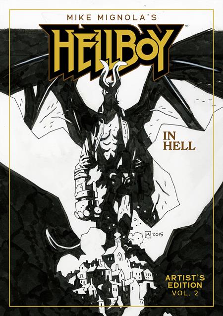 Mike Mignolas Hellboy In Hell Artists Edition  | Hardcover Book 02 Mike Mignola - Graphic Novels - Image - Pop Weasel