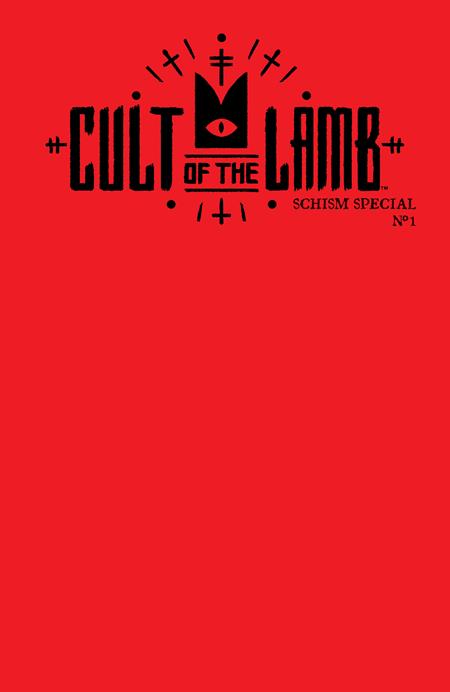 Cult Of The Lamb Schism Special #1  | One Shot  C Red Blank Sketch Var