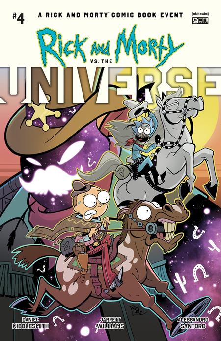 Rick And Morty Vs The Universe #4 (of 4)  B Troy Little Var