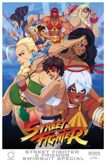 2025 Street Fighter & Friends Swimsuit Special #1  | One Shot  C Tovio Rogers Var
