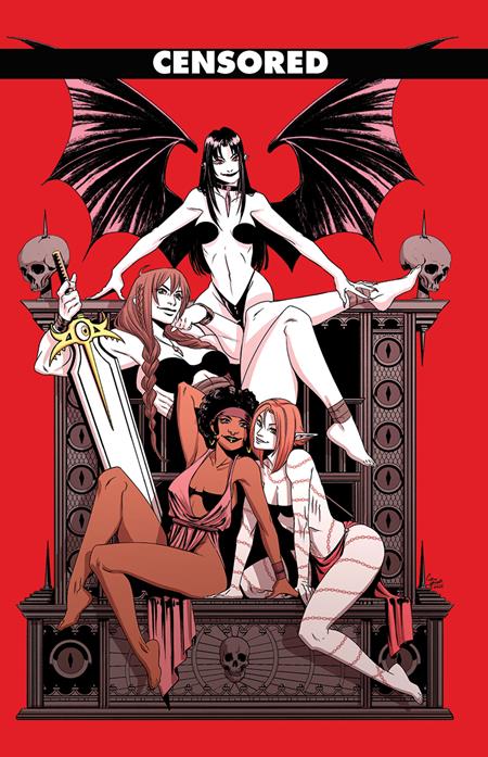 Barbaric The Black Knight #1  | One Shot  D Corin Howell Lilith Crossover Black Bag Var