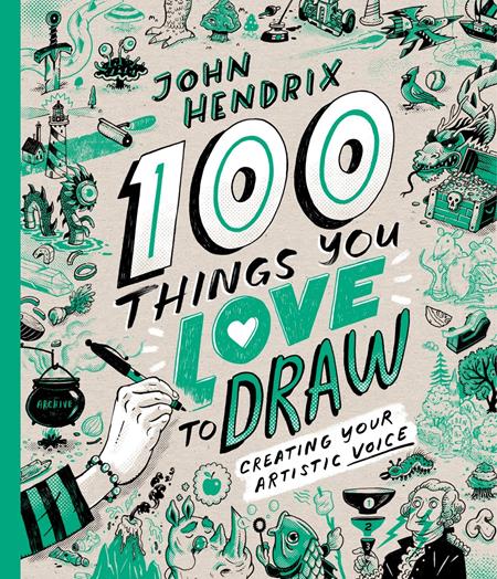 100 Things You Love To Draw  | Hardcover - Graphic Novels - Image - Pop Weasel