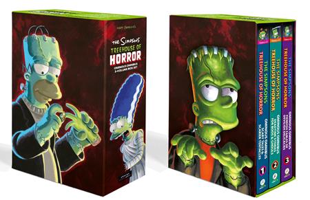 Simpsons Treehouse Of Horror Ominous Omnibus  | Hardcover (3 Volume Box Set)