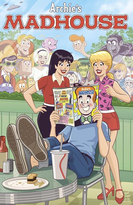 Archies Madhouse #1 Facsimile Edition  B Matt Talbot Mad Magazine Var