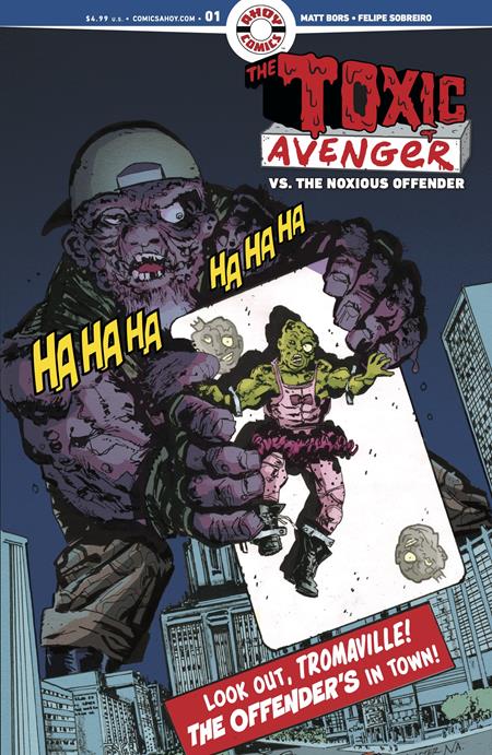 Toxic Avenger Vs The Noxious Offender - Comics - Image - Pop Weasel
