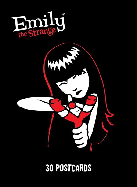 Emily The Strange 30 Postcards - Stationery - Image - Pop Weasel
