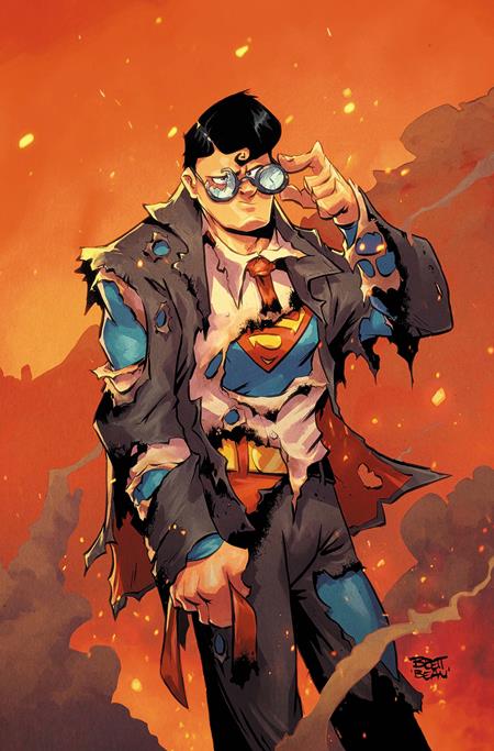 Superman #43  B Brett Bean Card Stock Var