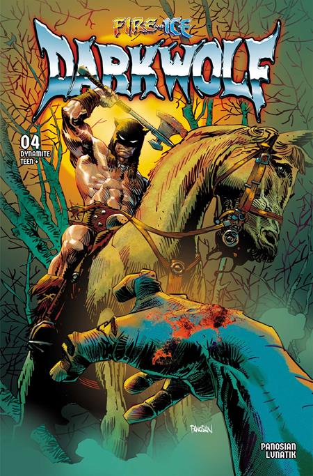 Fire And Ice Darkwolf #4  A Dan Panosian Var