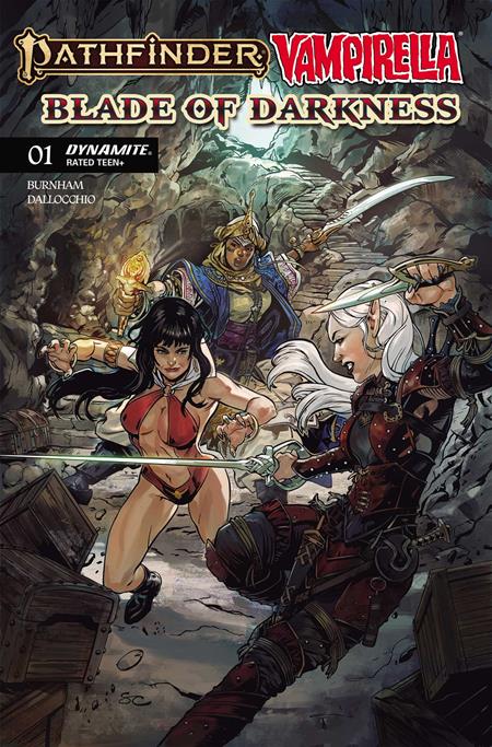 Pathfinder Vampirella Blade Of Darkness #1  A Steven Cummings