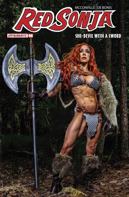 Red Sonja She Devil With A Sword #6  E Cosplay Victoria Recchione Var