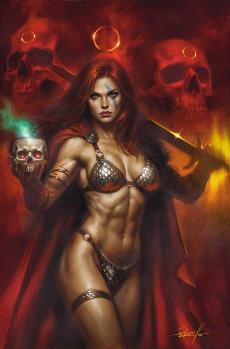 Red Sonja She Devil With A Sword #6  F Lucio Parrillo Metal Premium Var