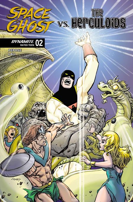 Space Ghost Vs The Herculoids #2  E Tom Raney Var