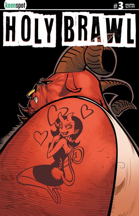 Holy Brawl #3 (of 5)  B Athila Fabbio Holofoil Var