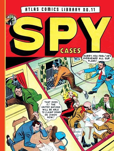 Atlas Comics Library  | Hardcover No 11 Spy Cases