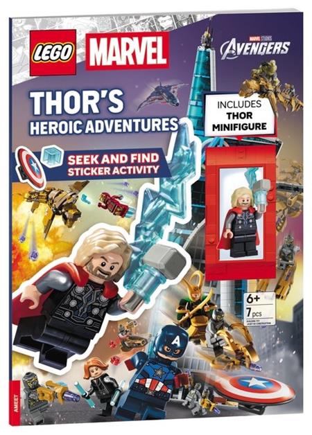 Lego Marvel Thors Heroic Adventures Seek And Find Sticker Activity Book  | TPB - Collectibles - Image - Pop Weasel