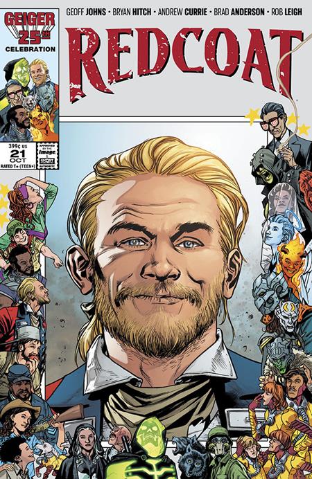 Redcoat #21 Cvr B Bryan Hitch & Brad Anderson Geiger #25 Anniversary Var - Comics - Image - Pop Weasel