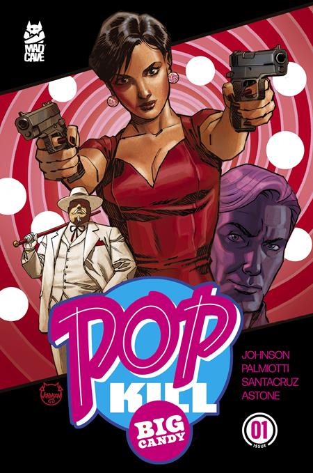 Pop Kill Big Candy #1 (of 4)  E Dave Johnson Foil Cardstock Var