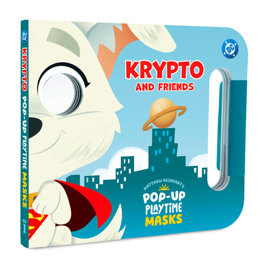 Pop-up Playtime Masks  | Hardcover DC Krypto And Friends