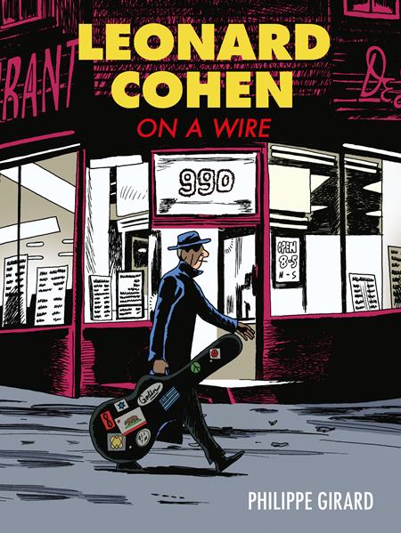 Leonard Cohen On A Wire  | Hardcover image - Graphic Novels - Image - Pop Weasel