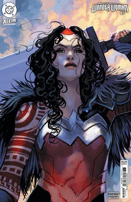 Absolute Wonder Woman #2  C Stephanie Hans Card Stock Var image