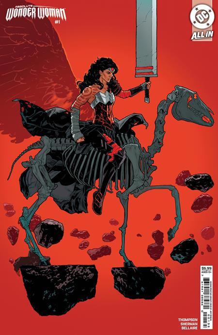 Absolute Wonder Woman #1 Second Printing Cvr B Jeff Spokes Card Stock Var image