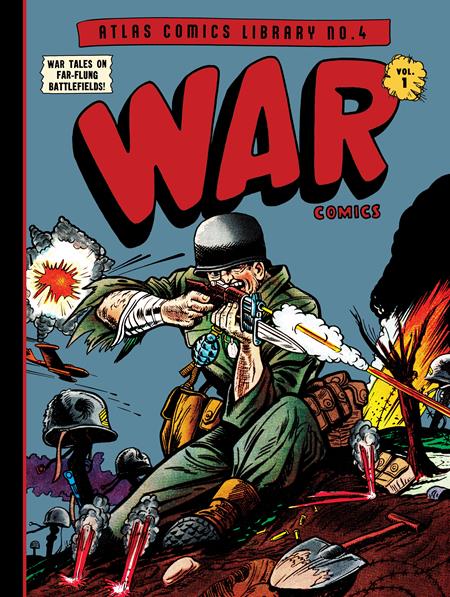 Atlas Comics Library  | Hardcover No 4 War Comics Vol 1 image