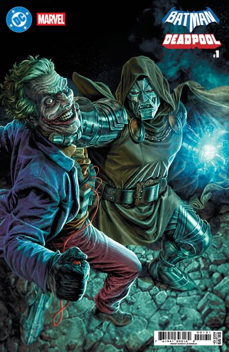DC Marvel Batman Deadpool #1  | One Shot  C Lee  Bermejo Joker Dr Doom Card Stock Var