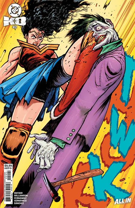 DC K.o. #2 (of 5)  B Daniel Warren Johnson Card Stock Var