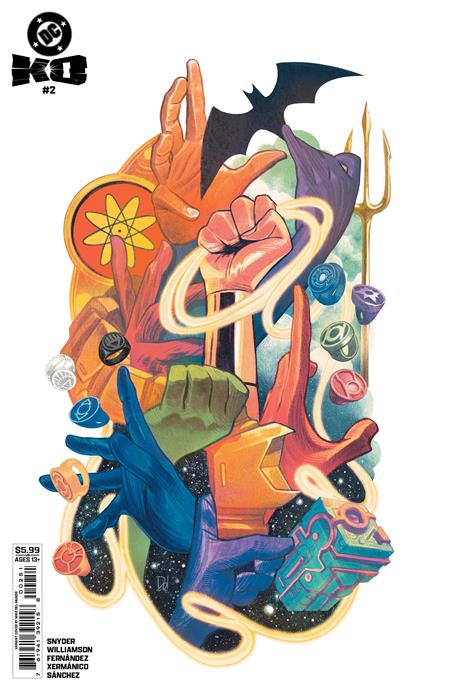 DC K.o. #2 (of 5)  C Mike Del Mundo Card Stock Var