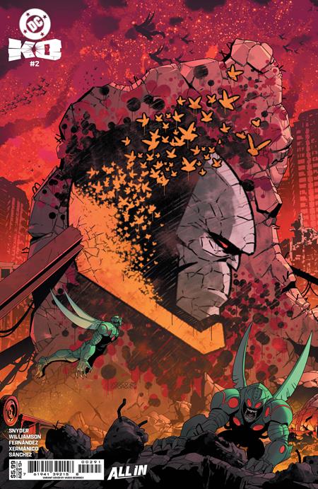 DC K.o. #2 (of 5)  F Vasco Georgiev Darkseid Card Stock Var