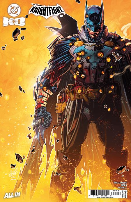 DC K.o. Knightfight #1 (of 4)  B Jonboy Meyers Card Stock Var