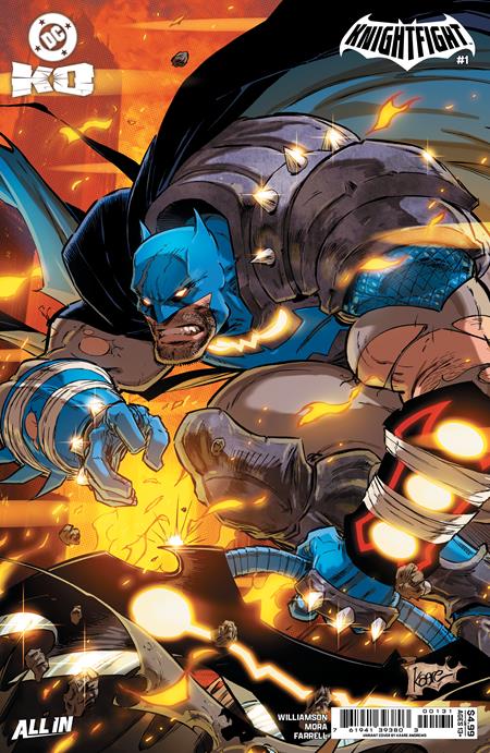 DC K.o. Knightfight #1 (of 4)  C Kaare Andrews Card Stock Var