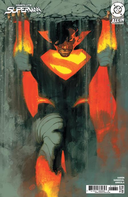 Absolute Superman #13  D David Talaski Card Stock Var