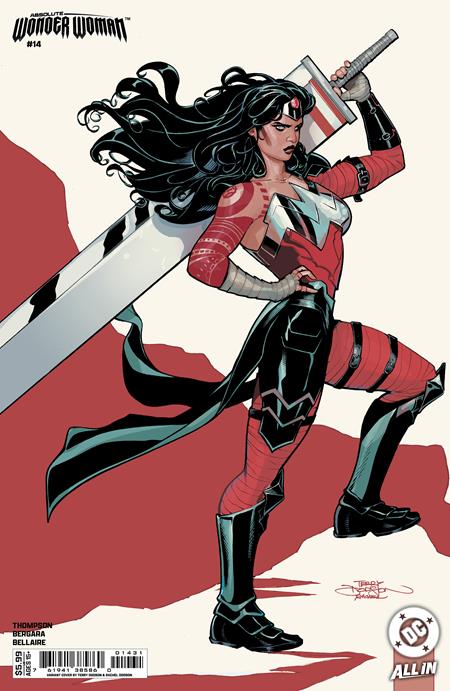 Absolute Wonder Woman #14  C Terry Dodson Card Stock Var