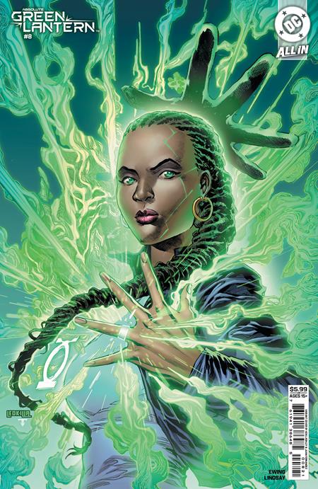 Absolute Green Lantern #8  B Ken Lashley Card Stock Var