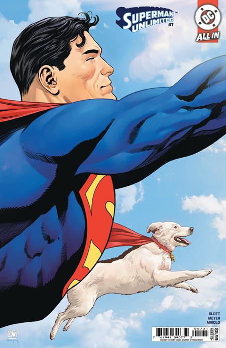 Superman Unlimited #7  C Daniel Sampere Card Stock Var
