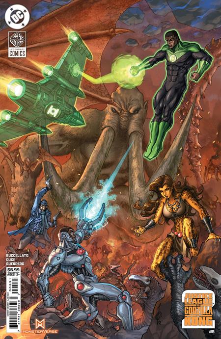 Justice League Vs Godzilla Vs Kong 2 #5 (of 7)  B Alan Quah Card Stock Var