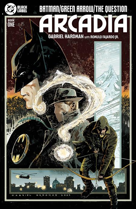 Batman Green Arrow The Question Arcadia #1 (of 4)  A Gabriel Hardman