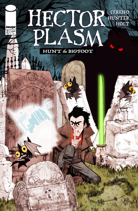 Hector Plasm Hunt The Bigfoot #2 (of 3)  B Lee Gatlin Var