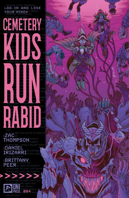 Cemetery Kids Run Rabid #4 (of 4)  A Daniel Irizarri