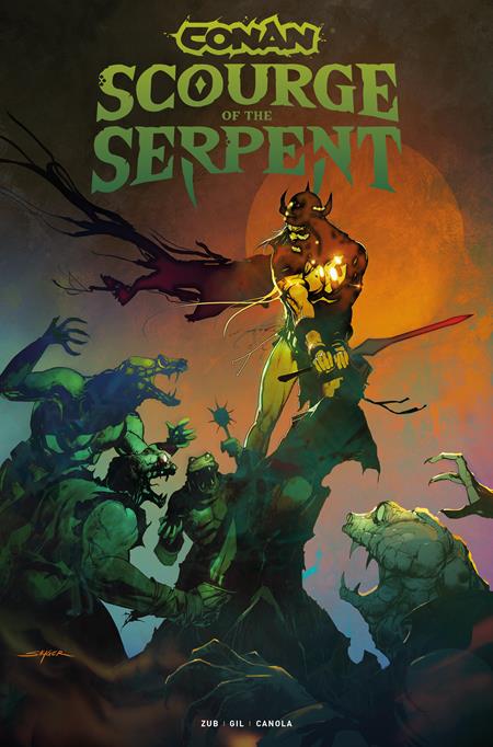 Conan The Barbarian Scourge Of The Serpent #3 (of 4)  C Stuart Sayger Var