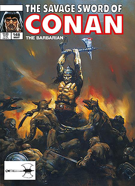 Savage Sword Of Conan The Original Comics Omnibus  | Hardcover Vol 11 Direct Market Edition Doug Beekman - Graphic Novels - Image - Pop Weasel