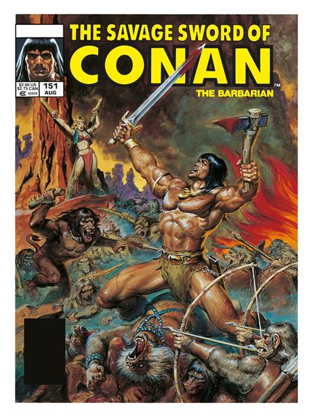 Savage Sword Of Conan The Original Comics Omnibus  | Hardcover Vol 11 Regular Edition Earl Norem - Graphic Novels - Image - Pop Weasel