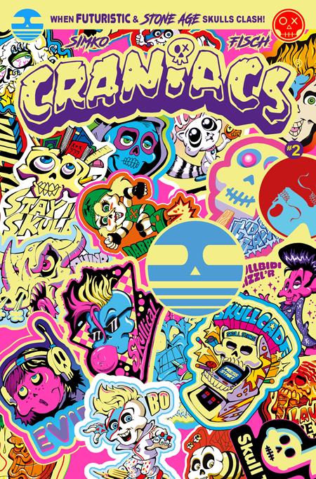 Craniacs #2 (of 4)  D Joe Simko Glow In The Dark Var