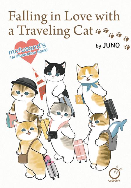 Falling In Love With A Traveling Cat Mofusands 1st Illustration Book  | TPB Previously Offered Thru Diamond