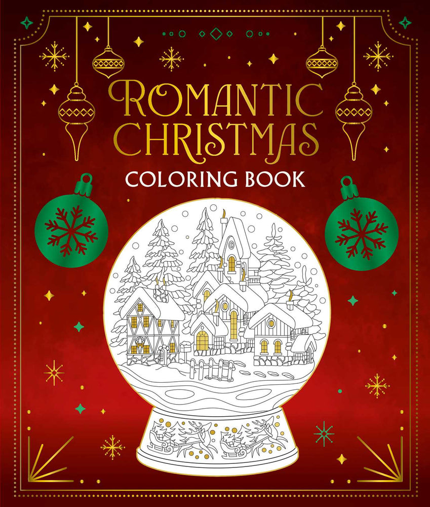 Romantic Christmas Coloring Book - Books - Image - Pop Weasel