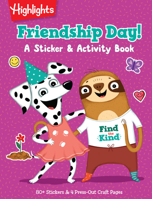 Friendship Day! A Sticker and Activity Book - Image
